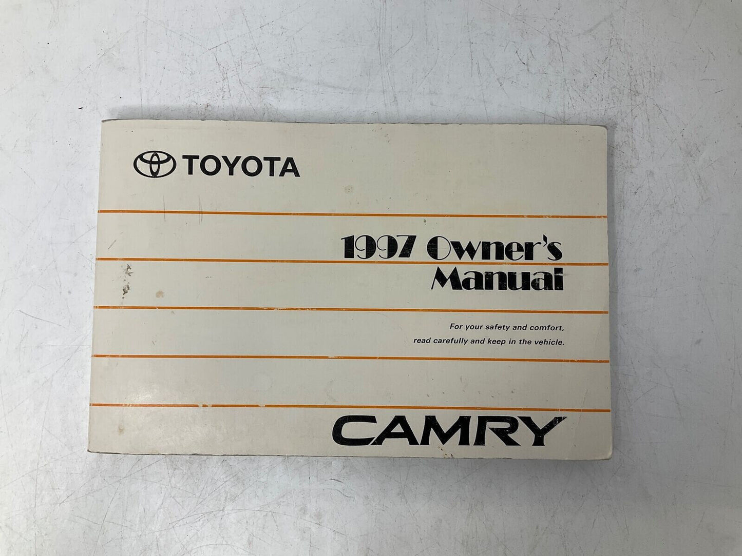 1997 Toyota Camry Owners Manual OEM D02B59003