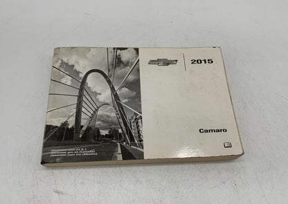 2015 Chevrolet Camaro Owners Manual OEM E04B59004