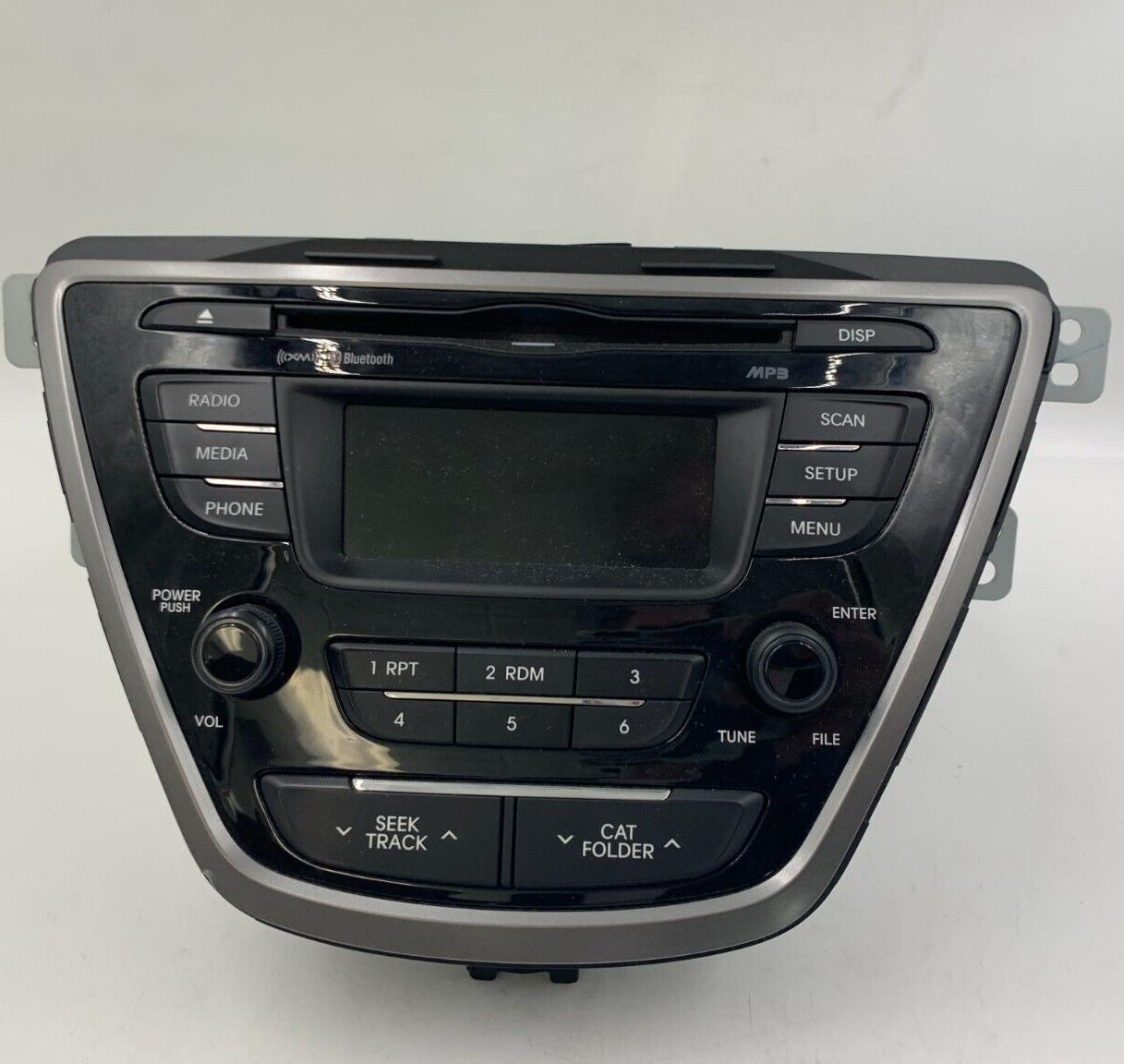 2014-2016 Hyundai Elantra AM FM CD Player Radio Receiver OEM A03B34039