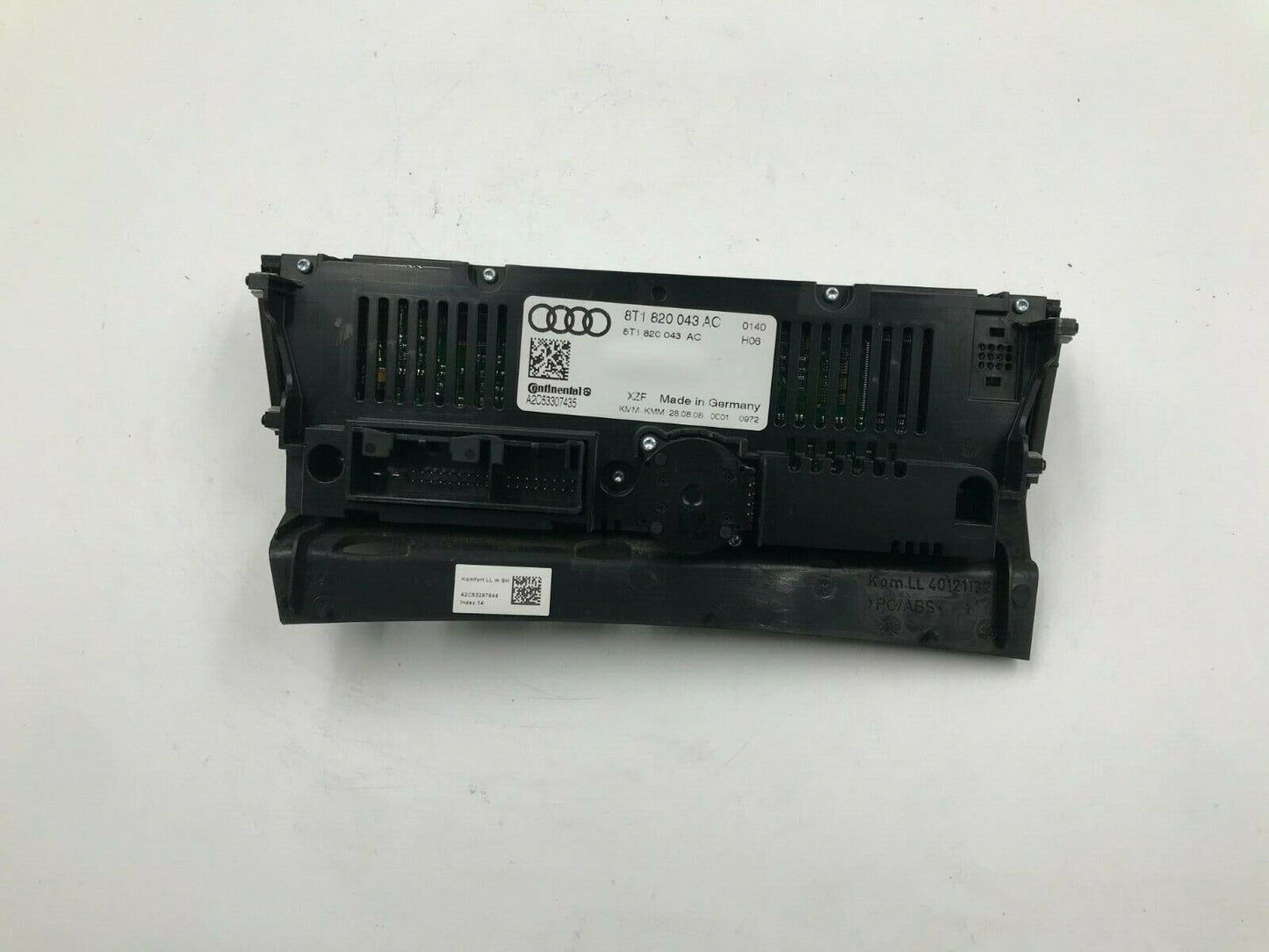 2009-2012 Audi A4 AC Heater Climate Control Temperature Unit OEM D02B50003