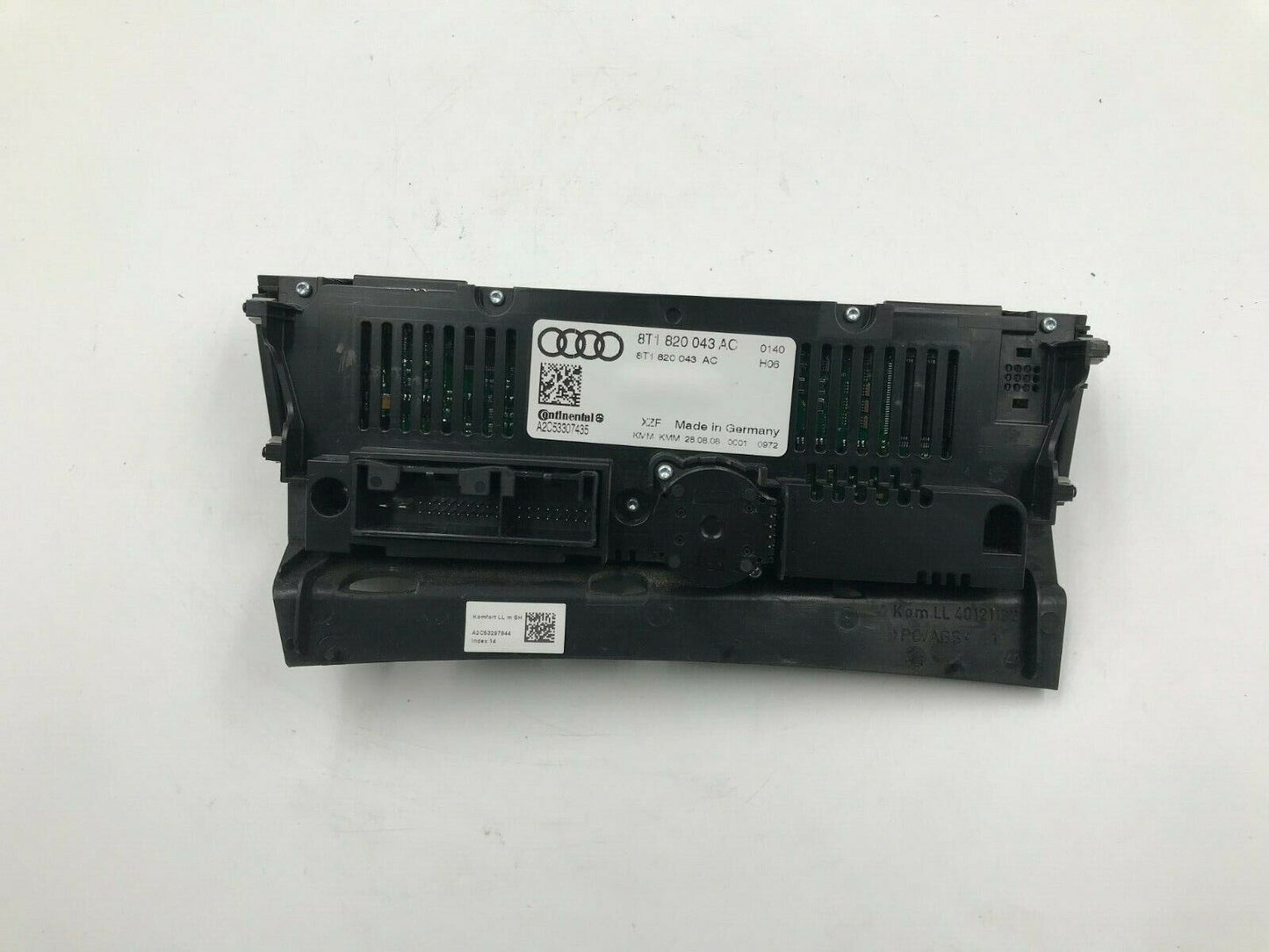 2009-2012 Audi A4 AC Heater Climate Control Temperature Unit OEM D02B50003