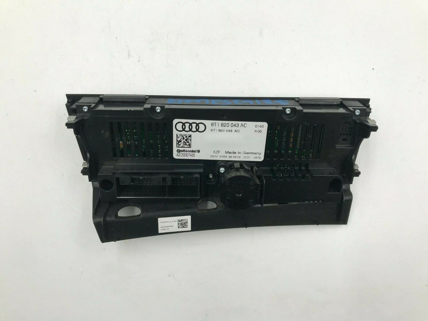 2009-2012 Audi A4 AC Heater Climate Control Temperature Unit OEM D02B50003