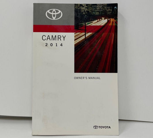 2014 Toyota Camry Owners Manual OEM D02B48052