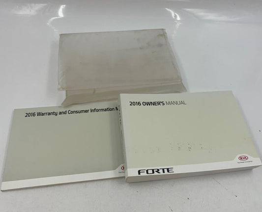 2016 Kia Forte Owners Manual Set OEM A04B08039