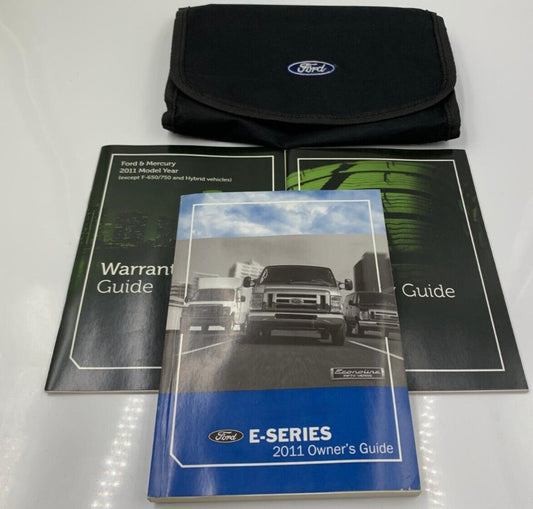 2011 Ford Explorer E-Series Owners Manual Set with Case OEM C03B14028