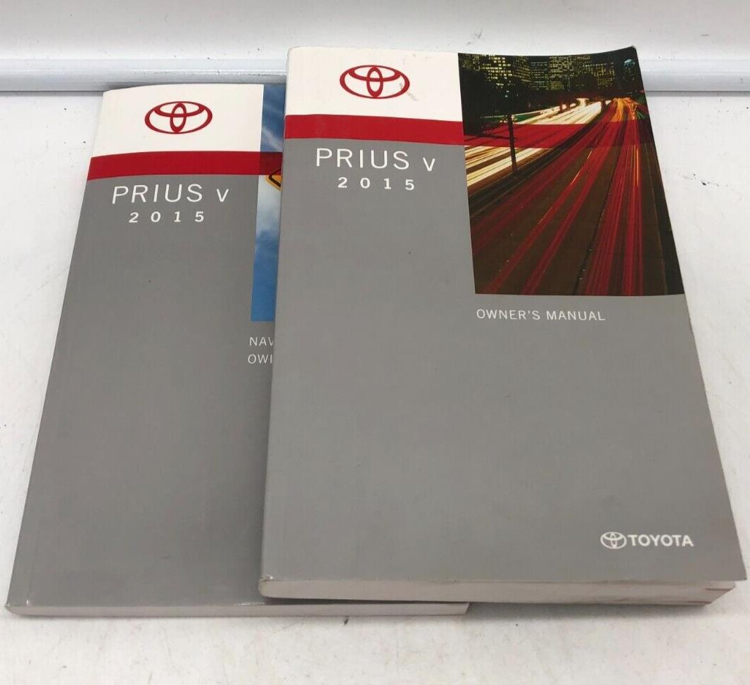 2015 Toyota Prius Owners Manual Set OEM C03B06004