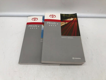 2015 Toyota Prius Owners Manual Set OEM C03B06004