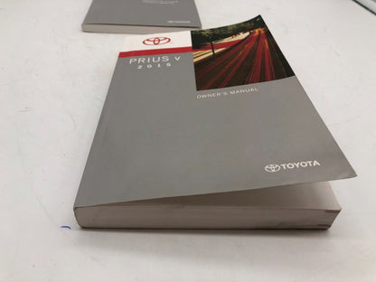 2015 Toyota Prius Owners Manual Set OEM C03B06004