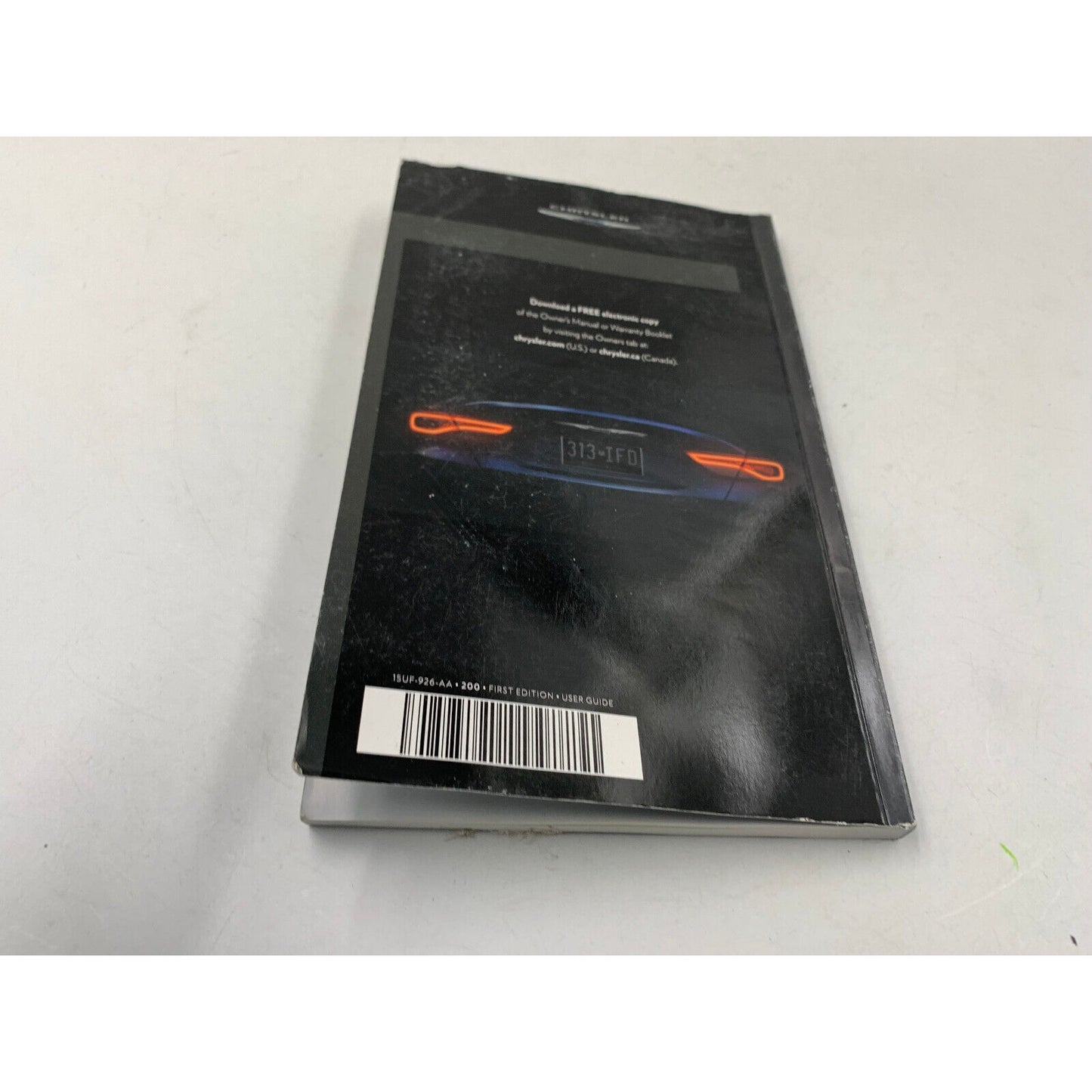 2015 Chrysler 200 Owners Manual OEM C02B17086