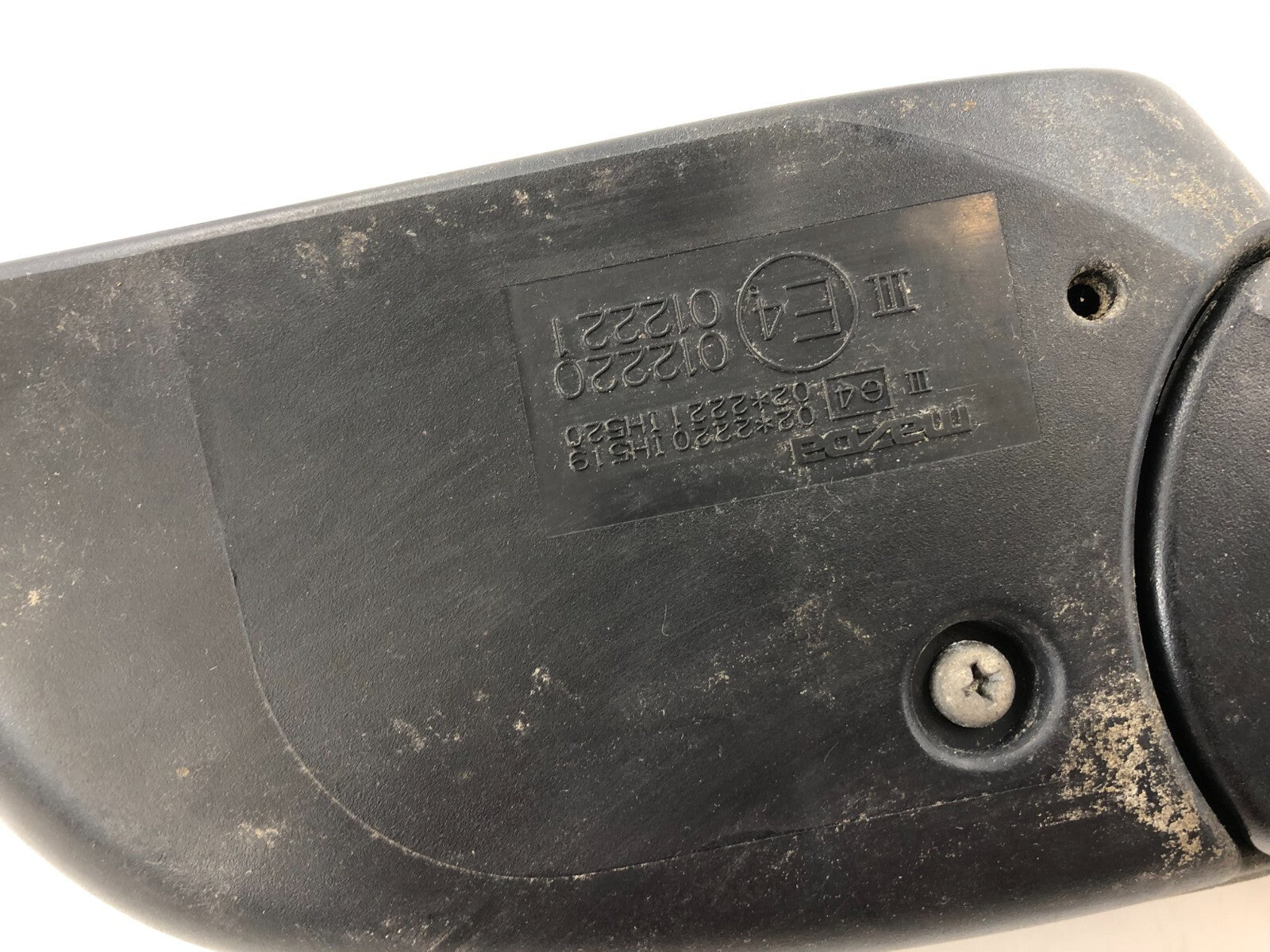 2007-2009 Mazda 3 Driver Side View Power Door Mirror Silver OEM E01B69002