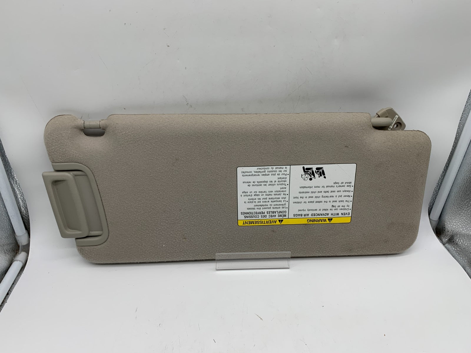 2011-2017 Nissan Quest Driver Sun Visor Sunvisor Gray Illuminated C03B41001