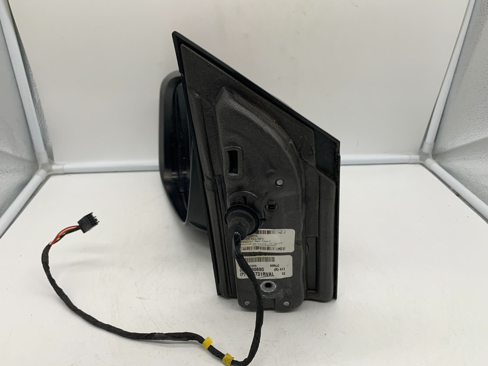 2011-2020 Dodge Caravan Driver Side View Power Door Mirror Red OEM C02B28018
