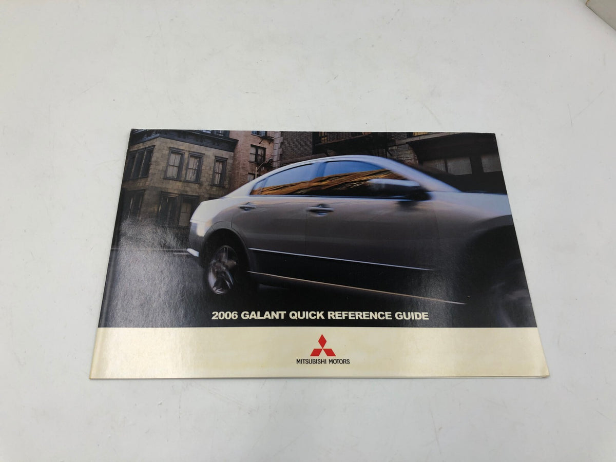 2006 Mitsubishi Galant Owners Manual Set Includes Case OEM