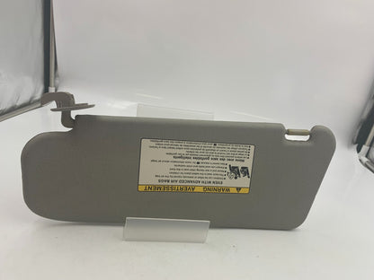 2006-2011 Chevrolet Aveo Passenger Sun Visor Gray OEM D02B33085