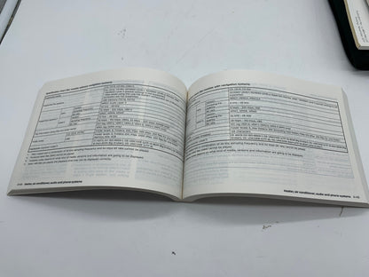 2018 Nissan Rogue Sport Owners Manual Set with Case OEM R01B24003