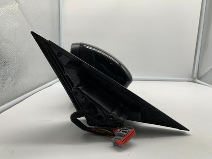 2017-2019 Jaguar XE Driver Side View Power Door Mirror Black BSA OEM B04B24001