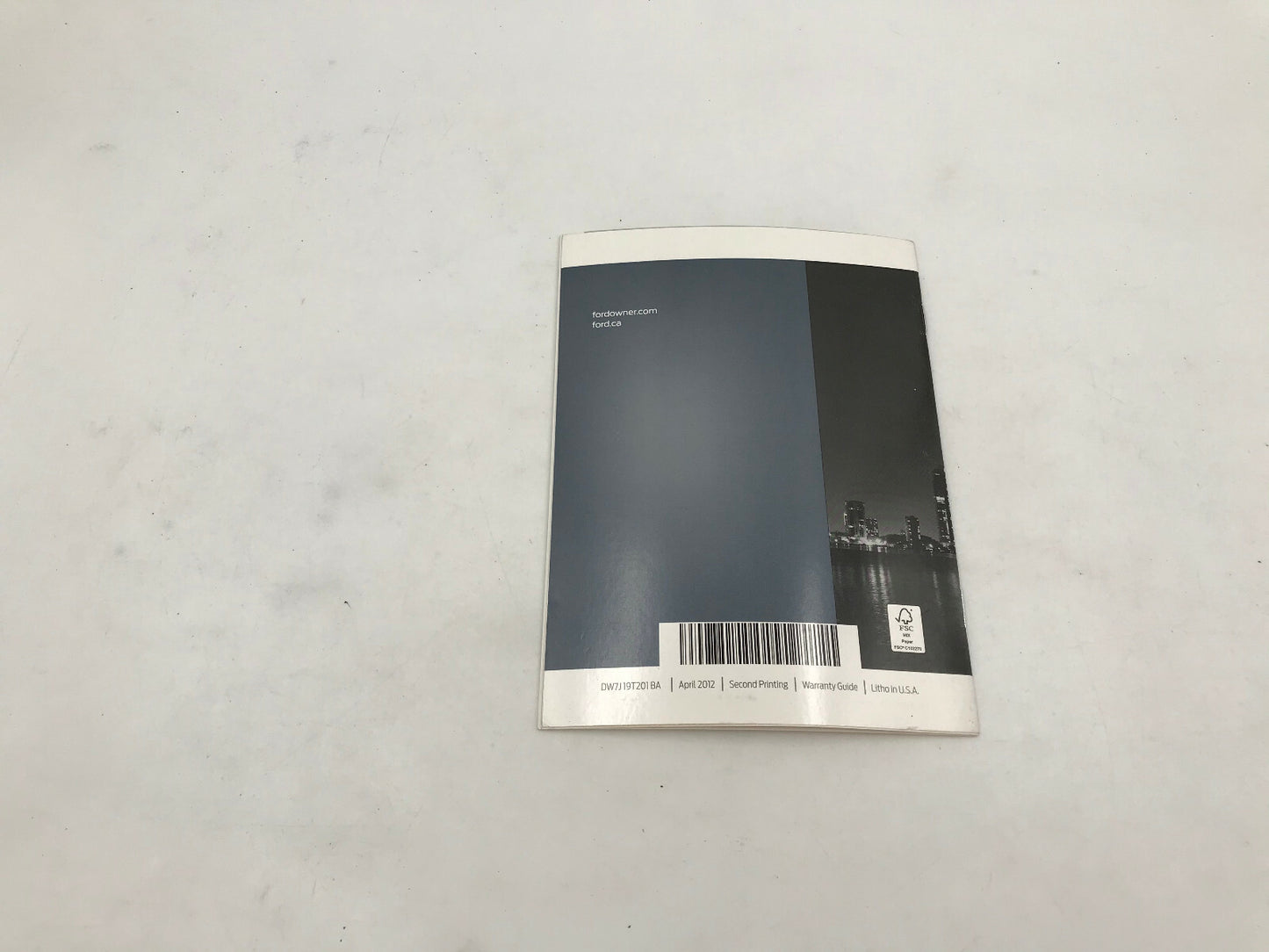 2013 Ford Transit 1500 Owners Manual Set with Case OEM A01B47003