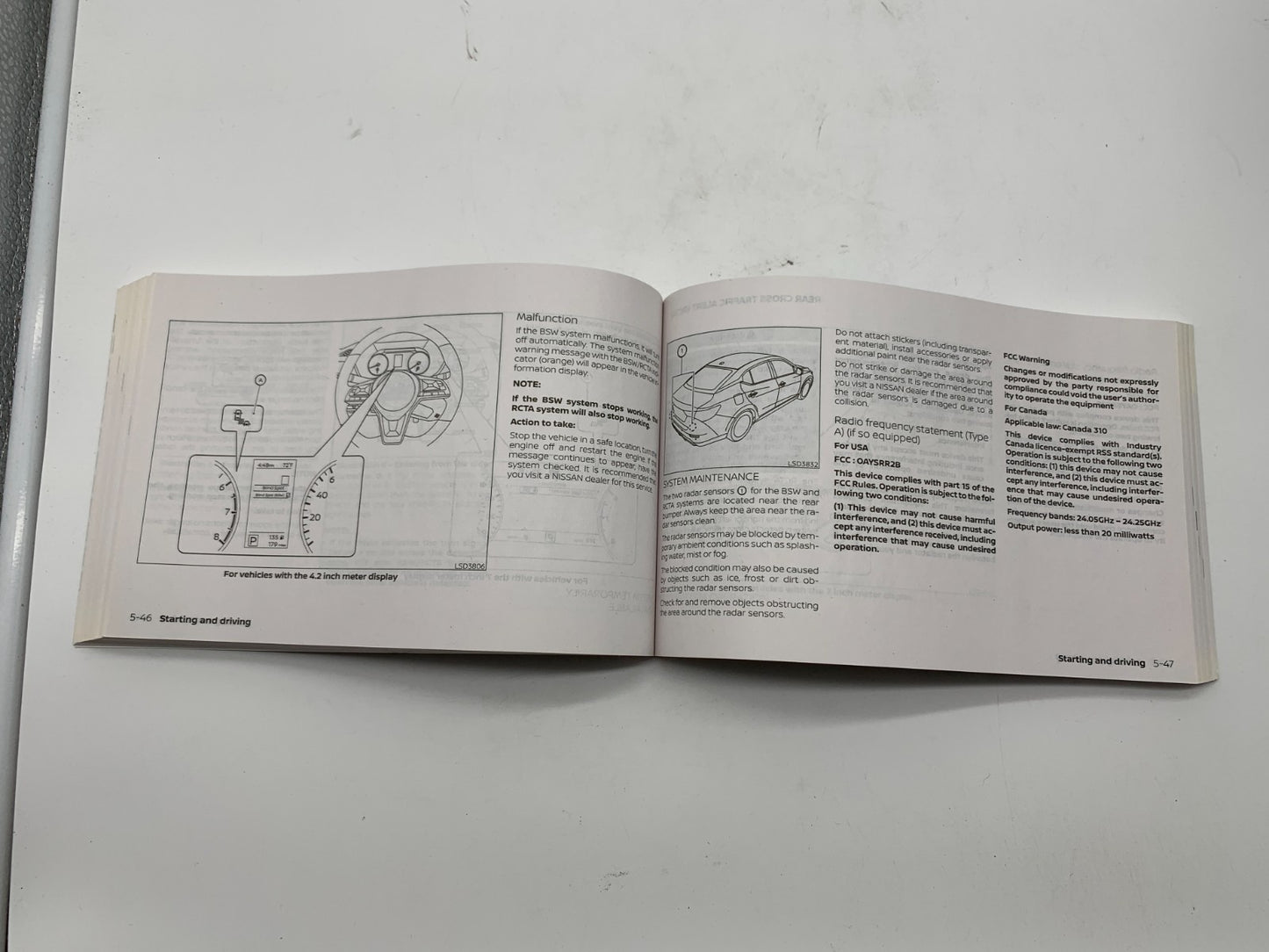 2022 Nissan Sentra Owners Manual Set with Case OEM C03B62013