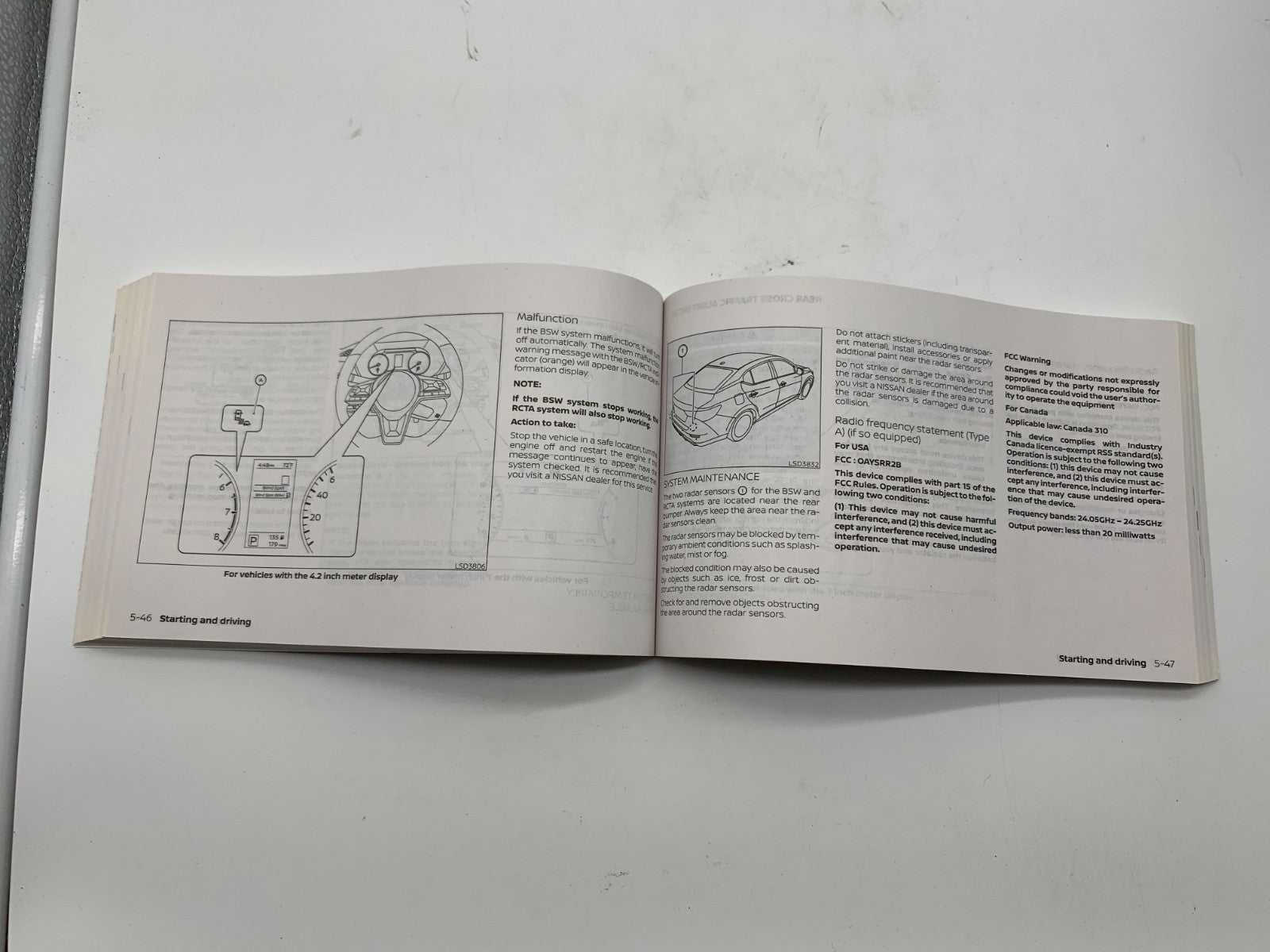 2022 Nissan Sentra Owners Manual Set with Case OEM C03B62013