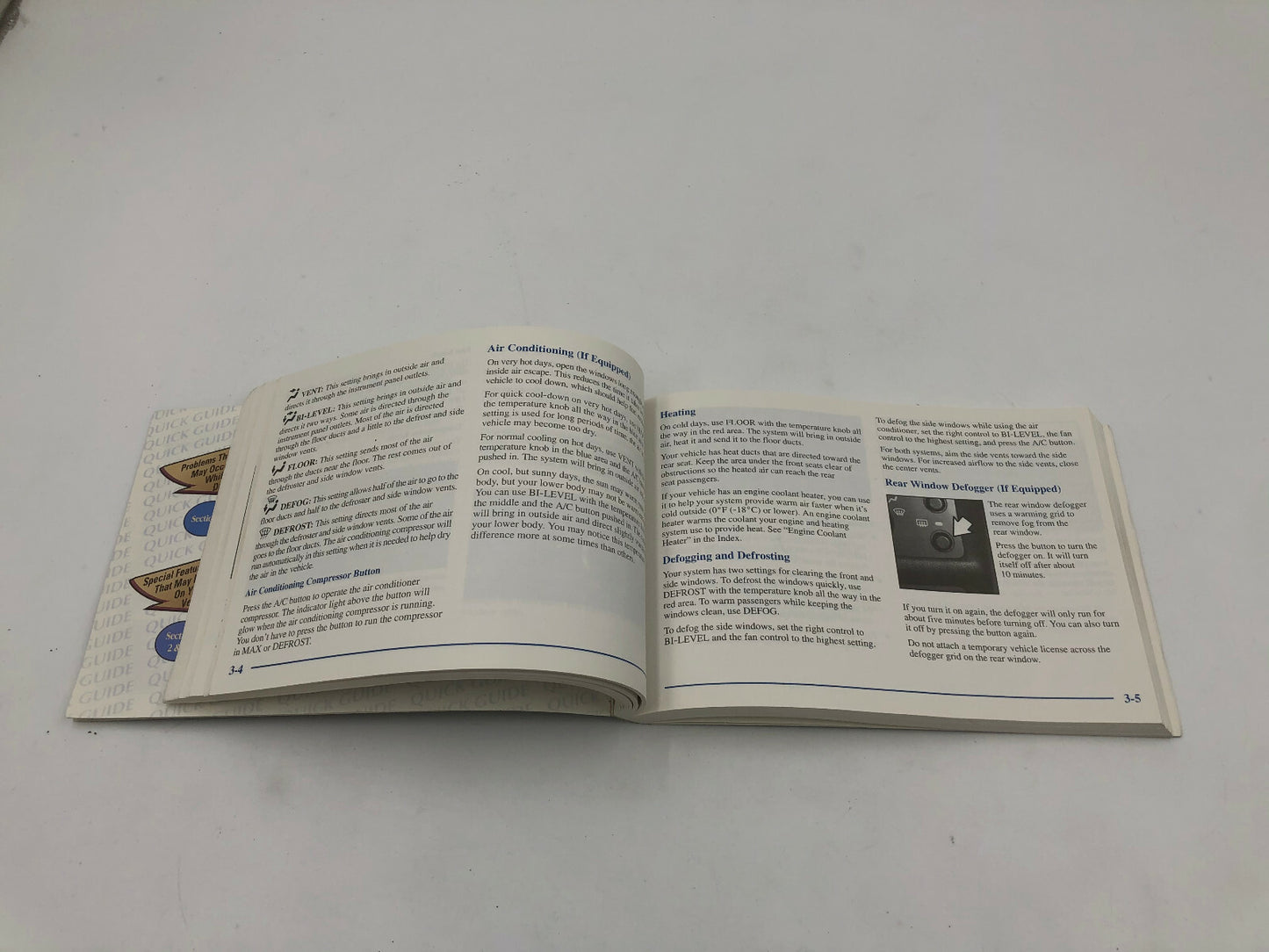 2001 Chevrolet Cavalier Owners Manual OEM C02B52008