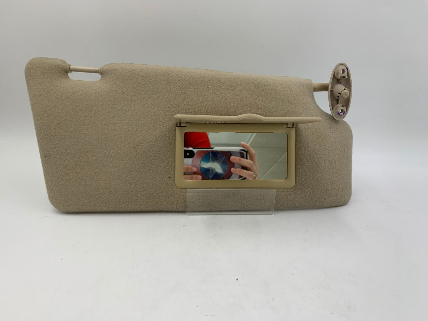 2000-2004 Ford Focus Passenger Sun Visor Ivory OEM C02B32030