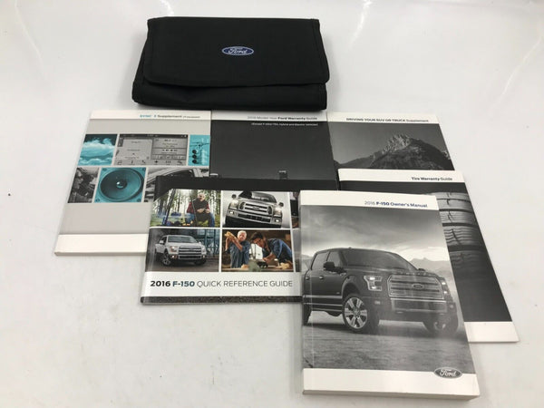 2016 Ford F-150 F150 Owners Manual Handbook Set with Case OEM J02B12070