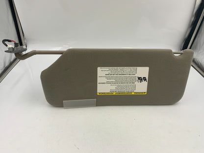2011-2014 Toyota Sienna Passenger Visor Sunvisor Gray Illuminated OEM D04B41054