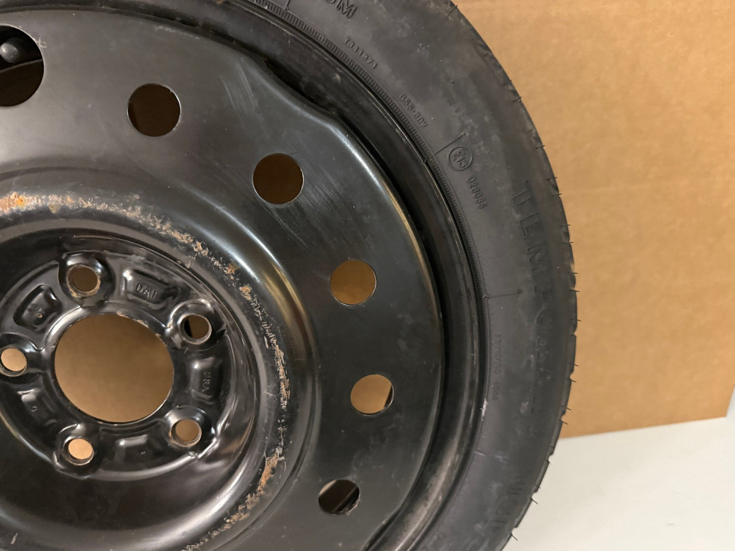 2003-2007 Cadillac CTS Spare Tire 16" Compact Donut with Jack Kit T125/70R16 OEM