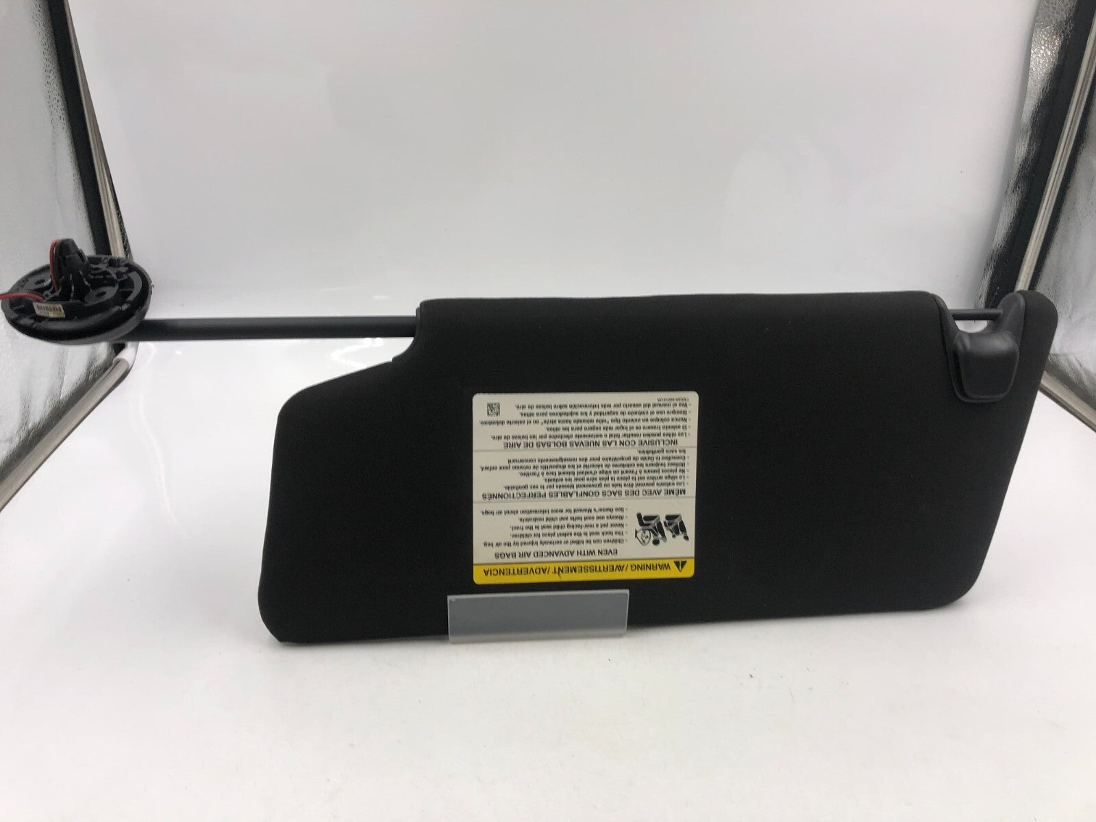 2011-2015 Ford Explorer Passenger Sun Visor Sunvisor Black Illuminated A01B23009
