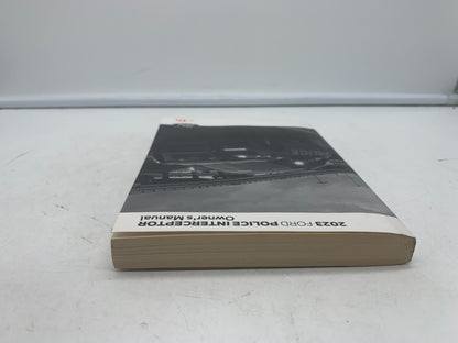2023 Ford Police Interceptor Utility Owners Manual OEM A01B55008