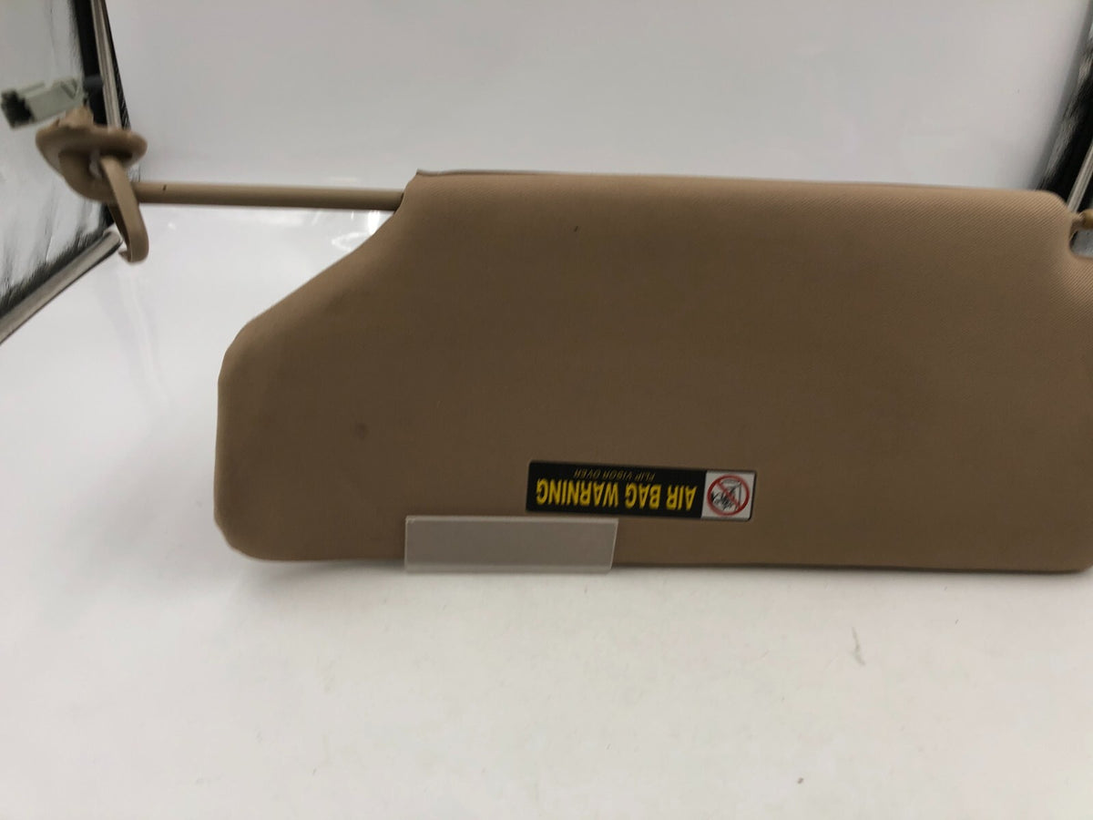 2006-2010 Honda Odyssey Passenger Sun Visor Tan Illuminated OEM C03B19019