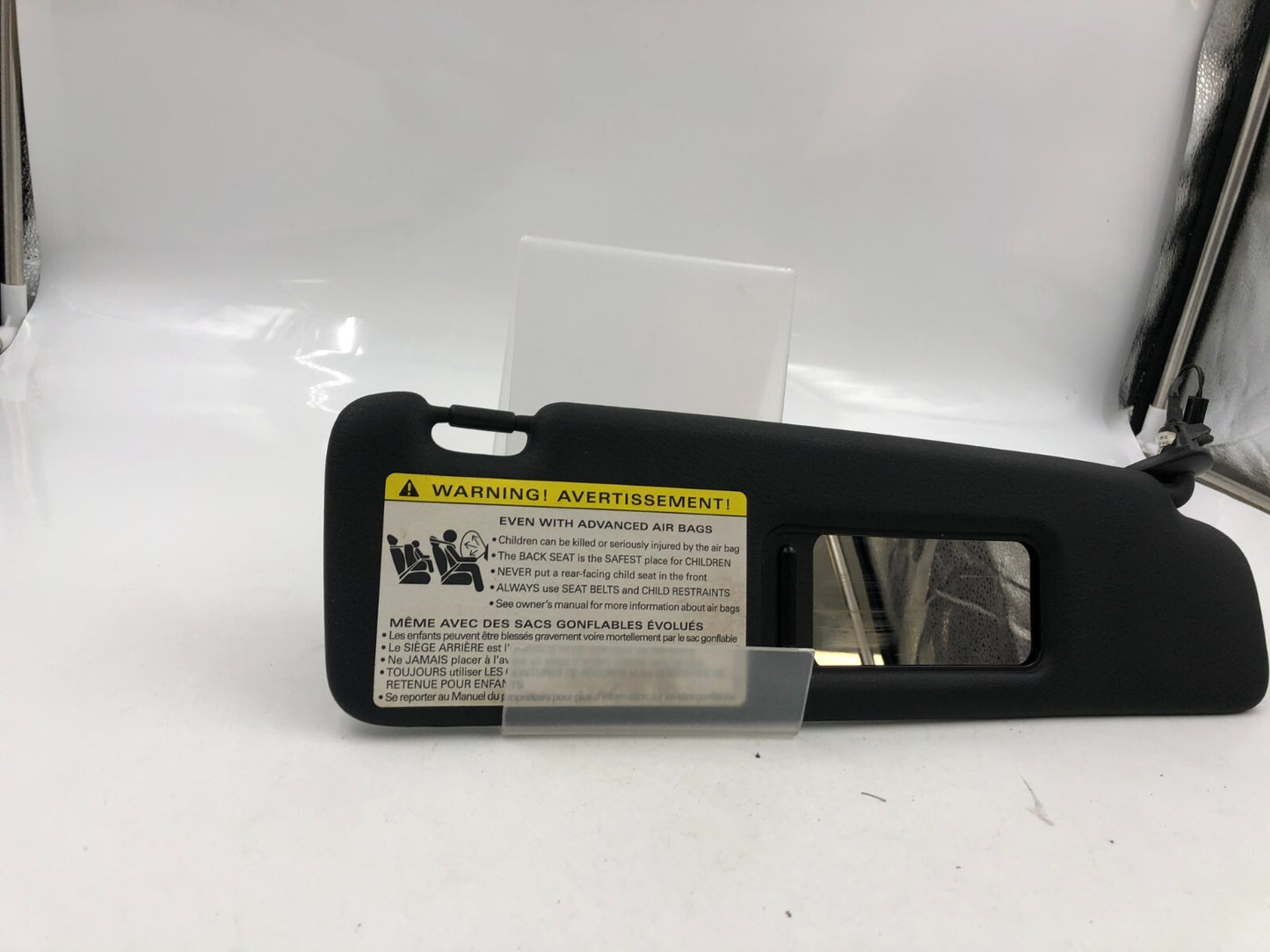 2003-2009 Audi A4 Convertible Passenger Sun Visor Black OEM C03B39025