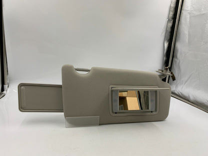 2010-2014 Subaru Legacy Passenger Sun Visor Gray Illuminated OEM B04B18051