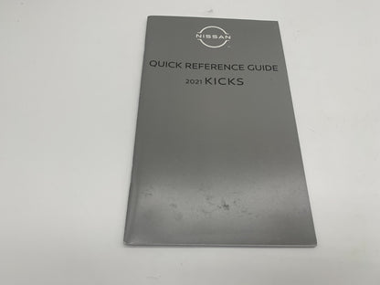 2021 Nissan Kicks Owners Manual Set with Case OEM A02B44051