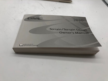 2020 GMC Terrain Denali Owners Manual Set OEM A04B54048