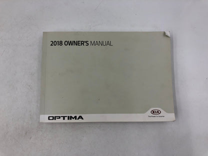 2018 Kia Optima Owners Manual Set with Case OEM A03B08054