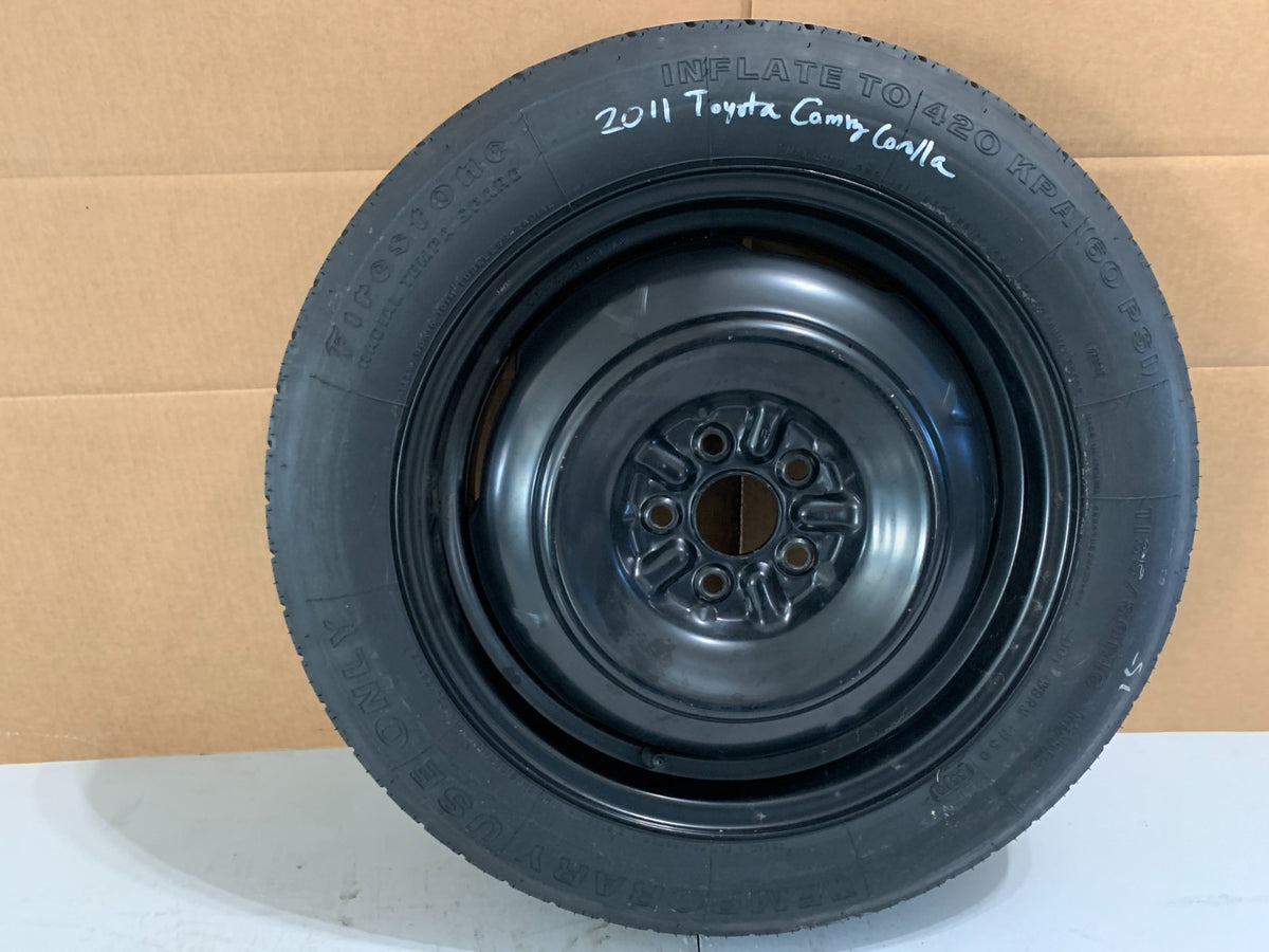 2003-2016 Toyota Corolla Camry 16" Spare Tire Compact Donut T135/80R16 OEM