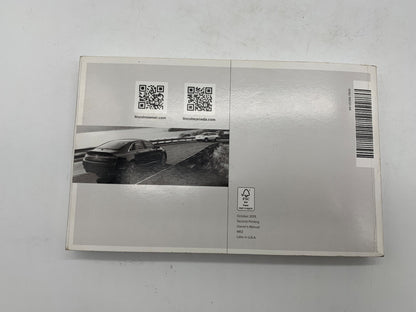 2016 Lincoln MKZ Owners Manual Set with Case OEM