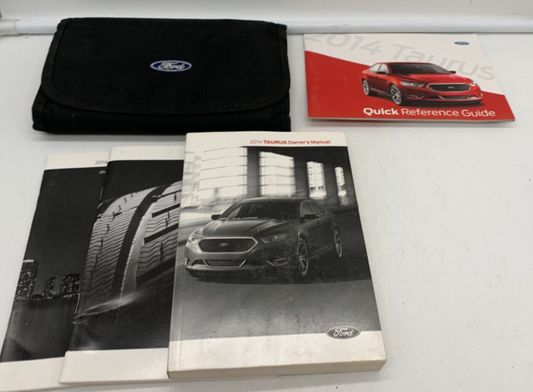 2014 Ford Taurus Owners Manual Set with Case OEM B02B55005