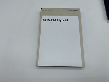 2023 Hyundai Tucson Hybrid Owners Manual Set with Case OEM A03B54005