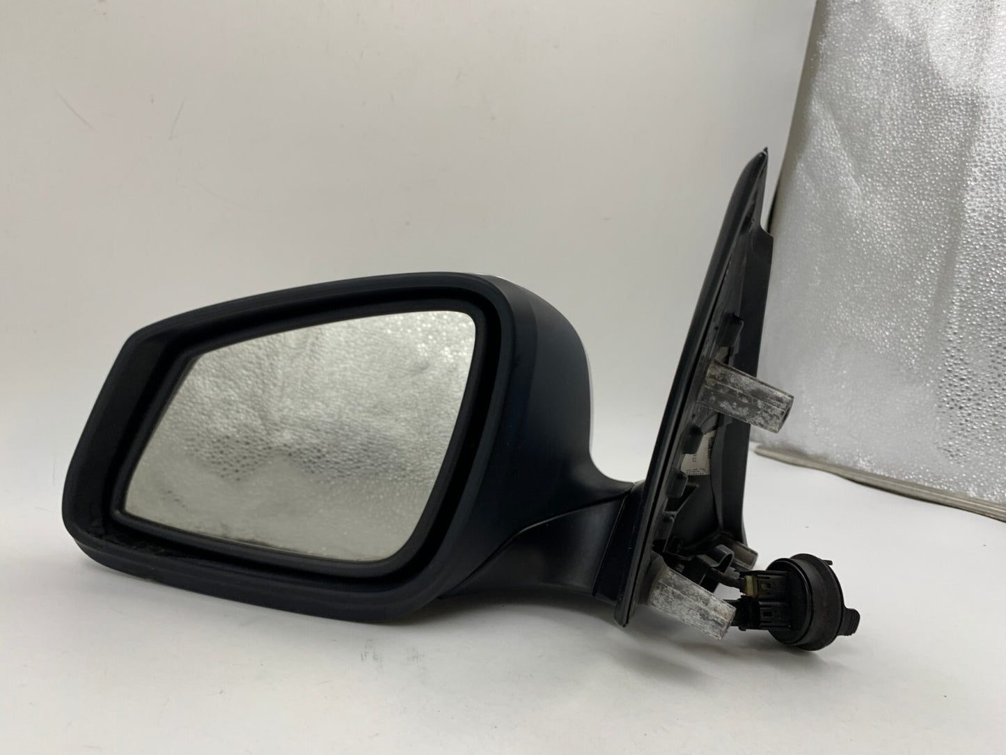 2012-2013 BMW 535i Driver Side View Power Door Mirror Silver OEM