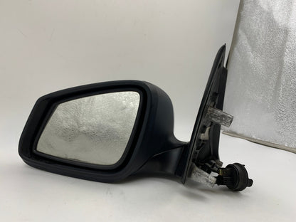 2012-2013 BMW 535i Driver Side View Power Door Mirror Silver OEM
