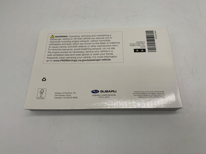 2022 Subaru Ascent Owners Manual Set with Case OEM R01B12043