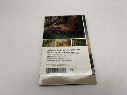 2016 Jeep Patriot Owners Manual Set OEM R01B50023