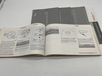 2012 Nissan Xterra Owners Manual Set OEM