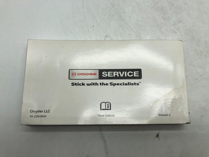 2008 Dodge Avenger Owners Manual Set with Case OEM B01B35008