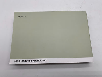 2017 Kia Sorento Owners Manual Set with Case OEM C01B47007