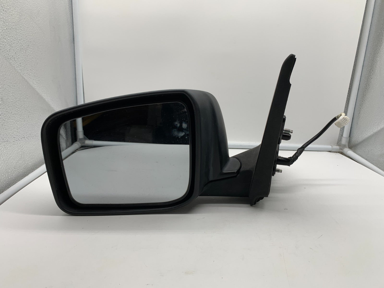 2008-2015 Nissan Rogue Driver Side View Power Door Mirror Black OEM C03B28003