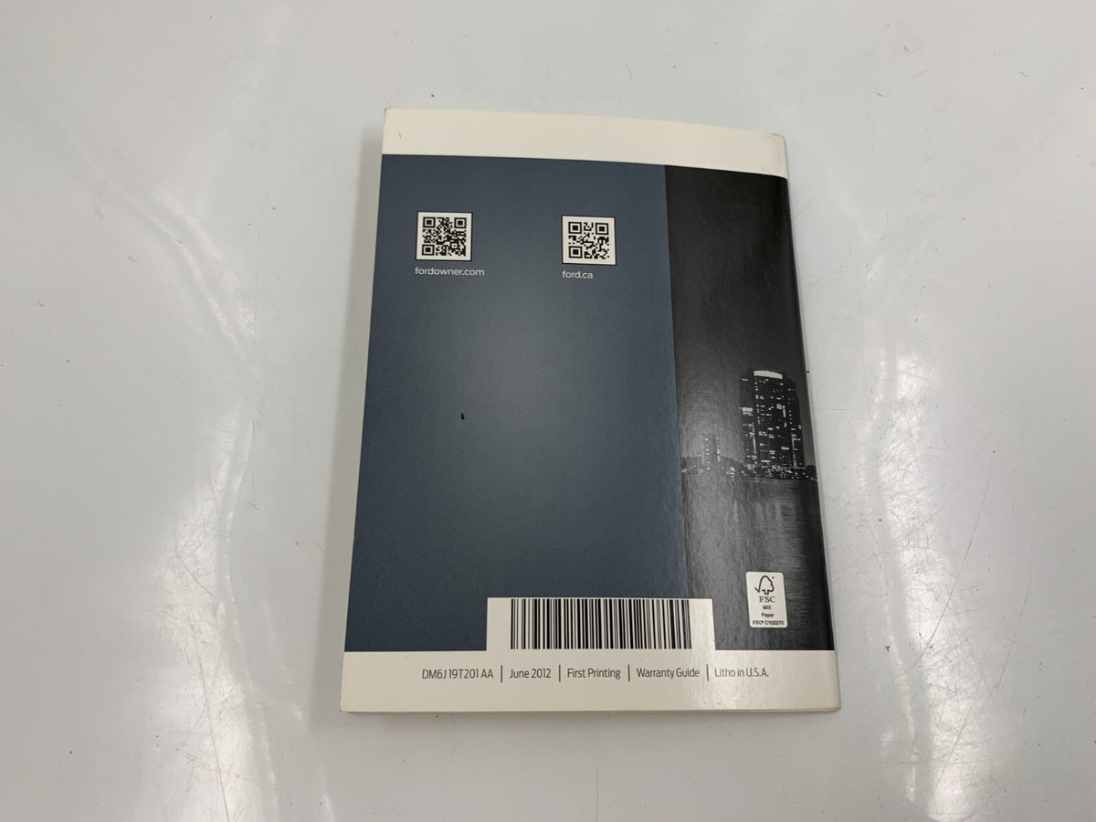 2013 Ford Fusion Owners Manual Set with Case OEM D04B02084