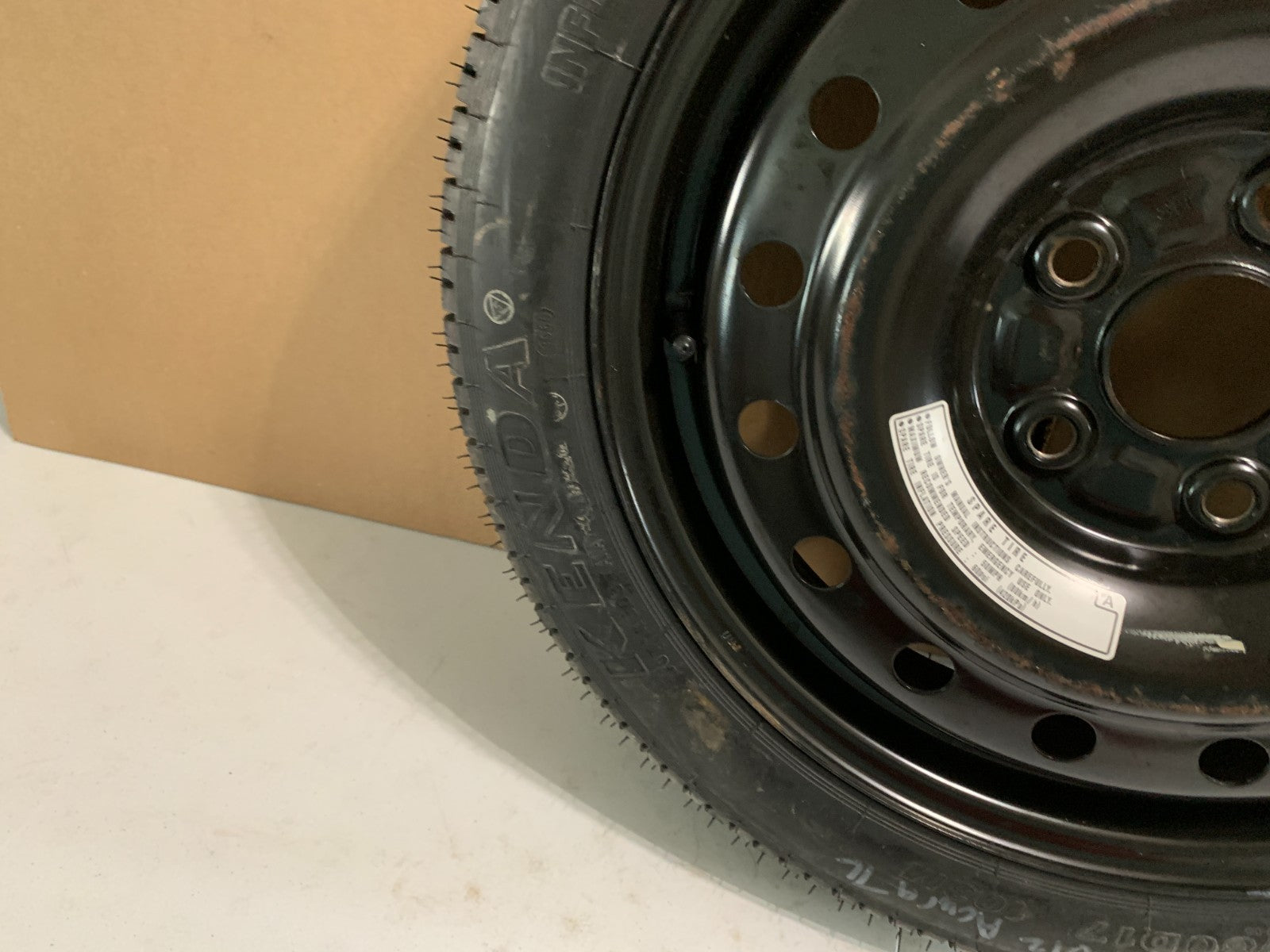 2009-2014 Acura TL 17" Spare Tire Wheel Compact Donut T135/80D17